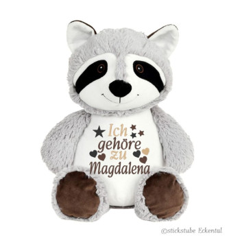 Waschbär Personalisiert mit Namen